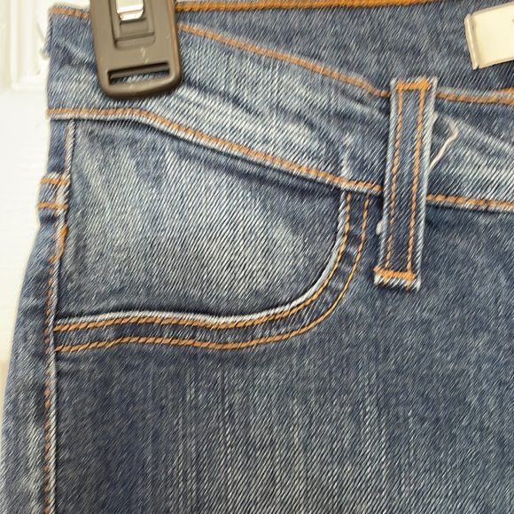 VIBRANT MIU  DISTRESSED JEANS Shredded bottoms size 11 Jr NWT made in the USA - Picture 6 of 12